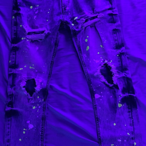 Another Hype Piece Splatter Pants - Picture 1 of 4